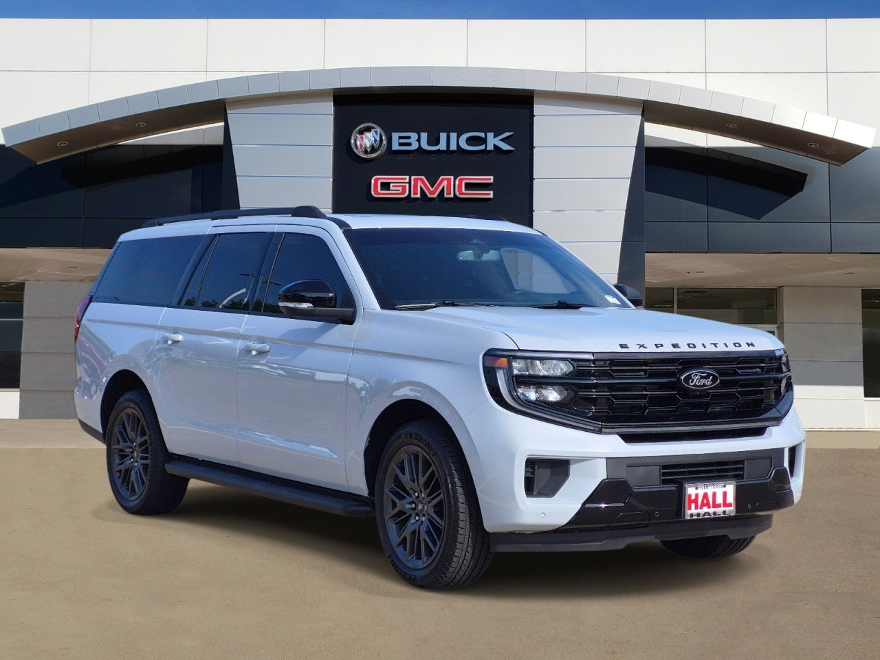 2026 Ford Expedition Max Platinum MAX in Silver — front three-quarter view