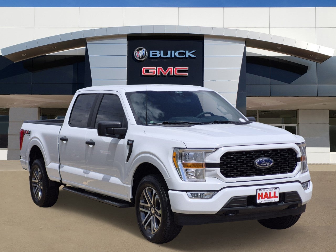 2022 Ford F-150 XL in White — front three-quarter view