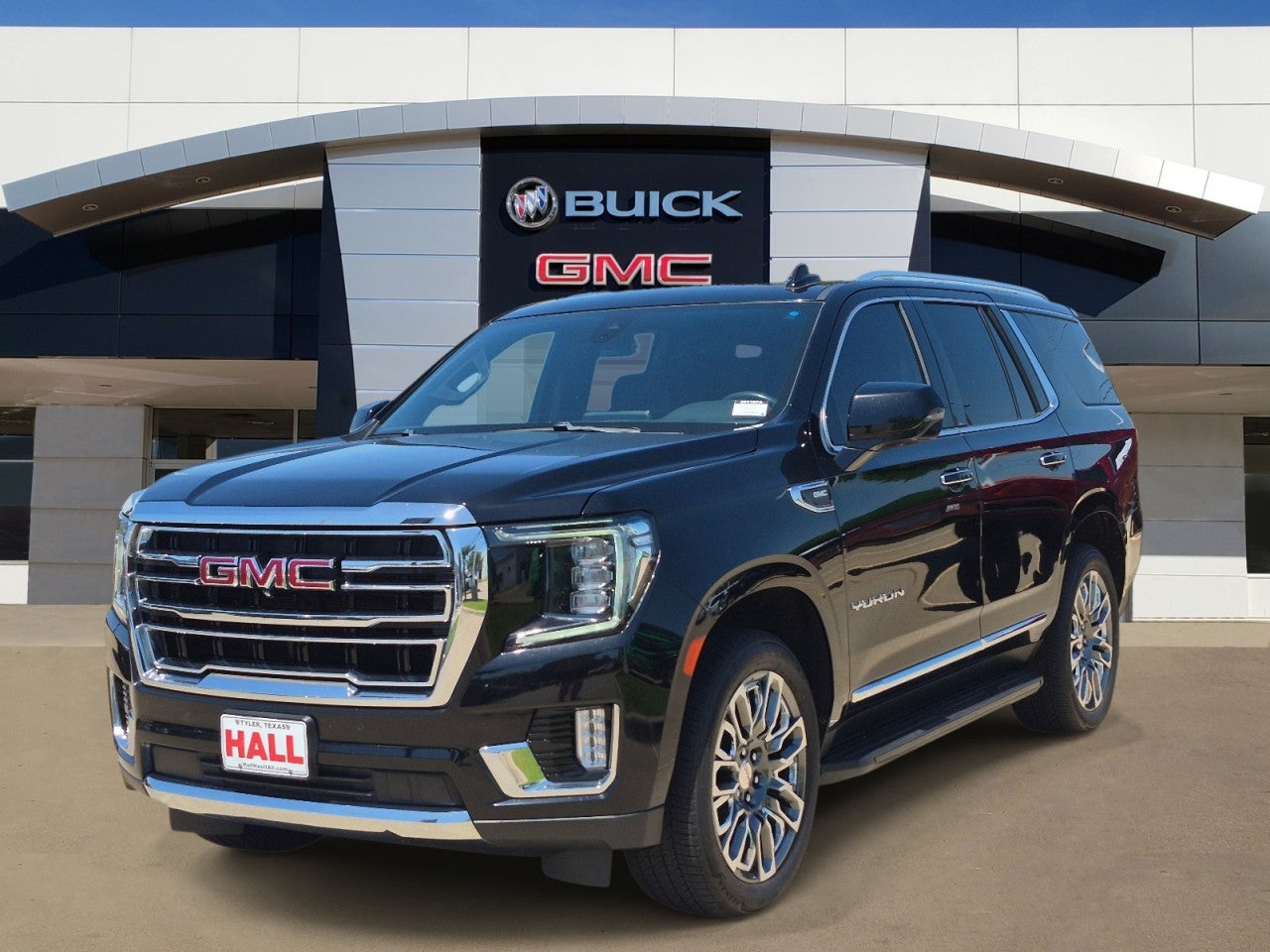 2022 GMC Yukon — rear three-quarter view