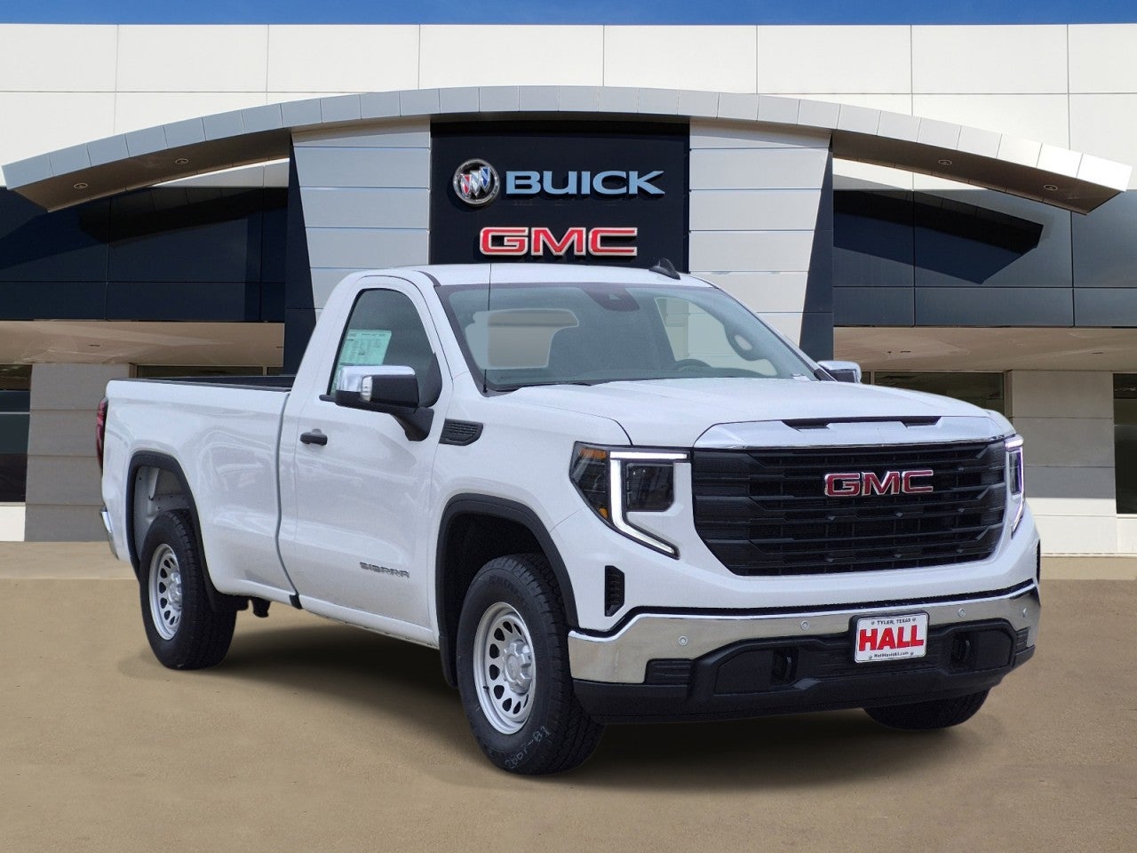 2026 GMC Sierra 1500 Pro in Summit White — front three-quarter view