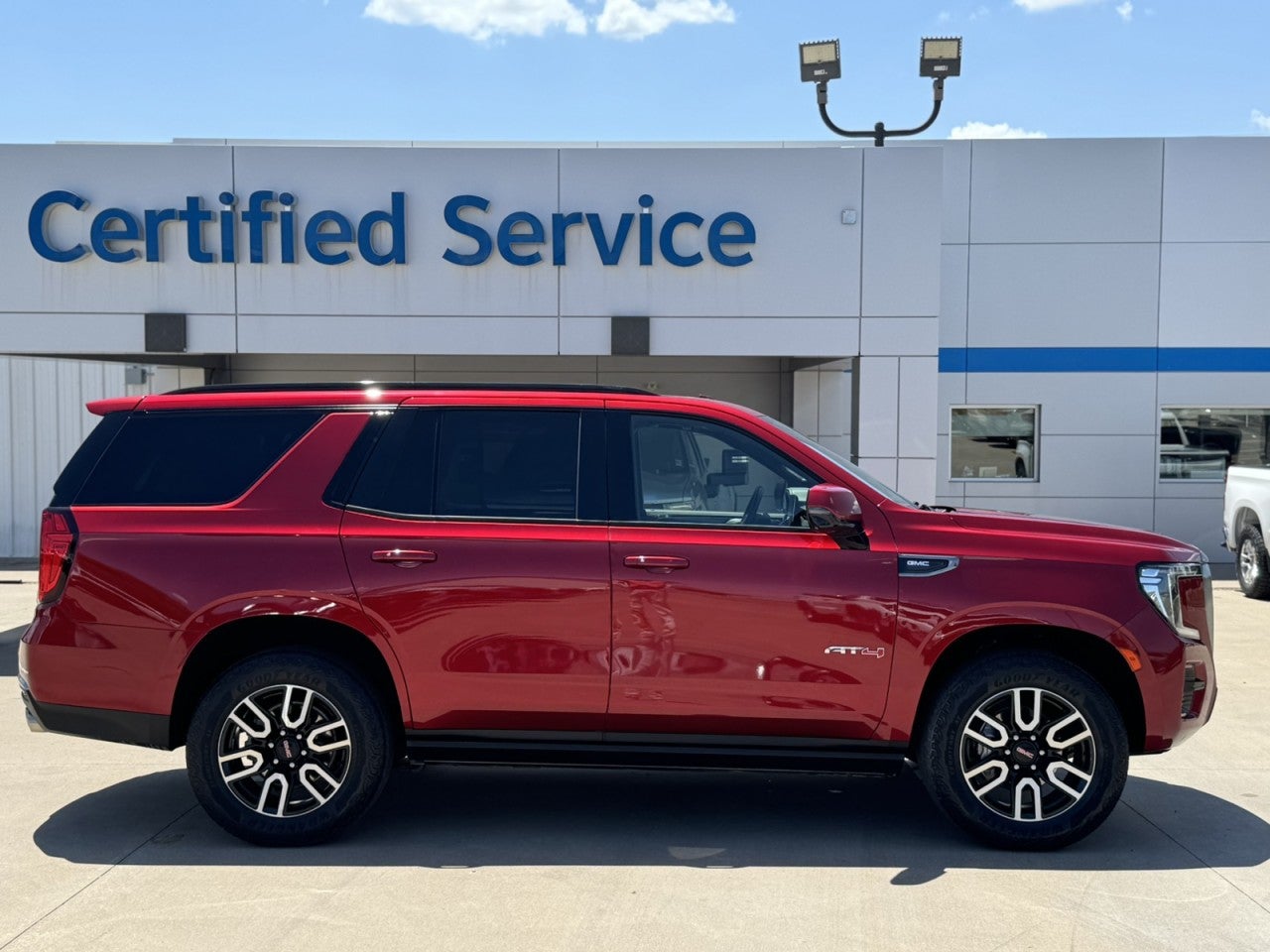 2024 GMC Yukon — rear three-quarter view