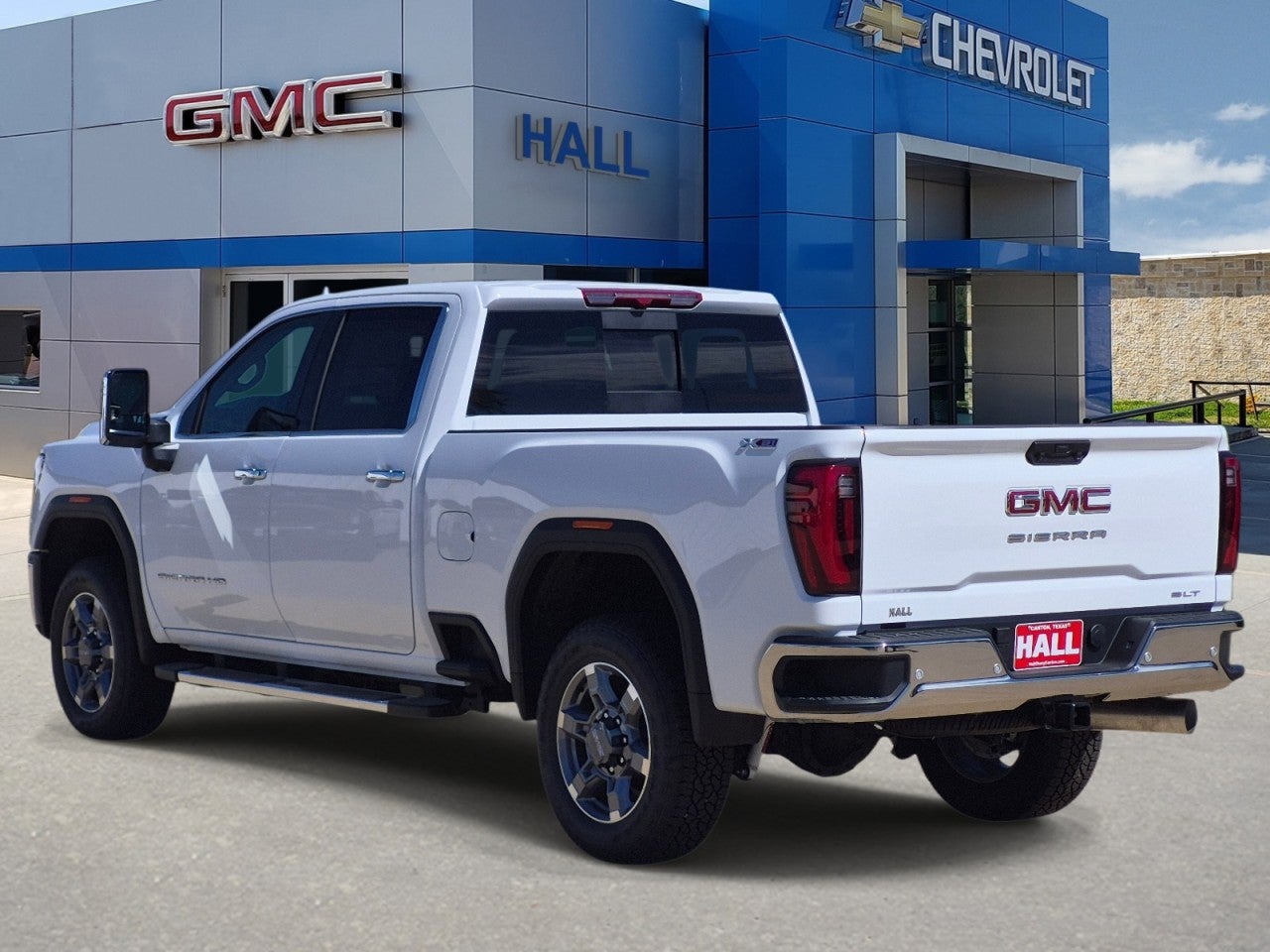 2026 GMC Sierra 2500 HD — rear three-quarter view